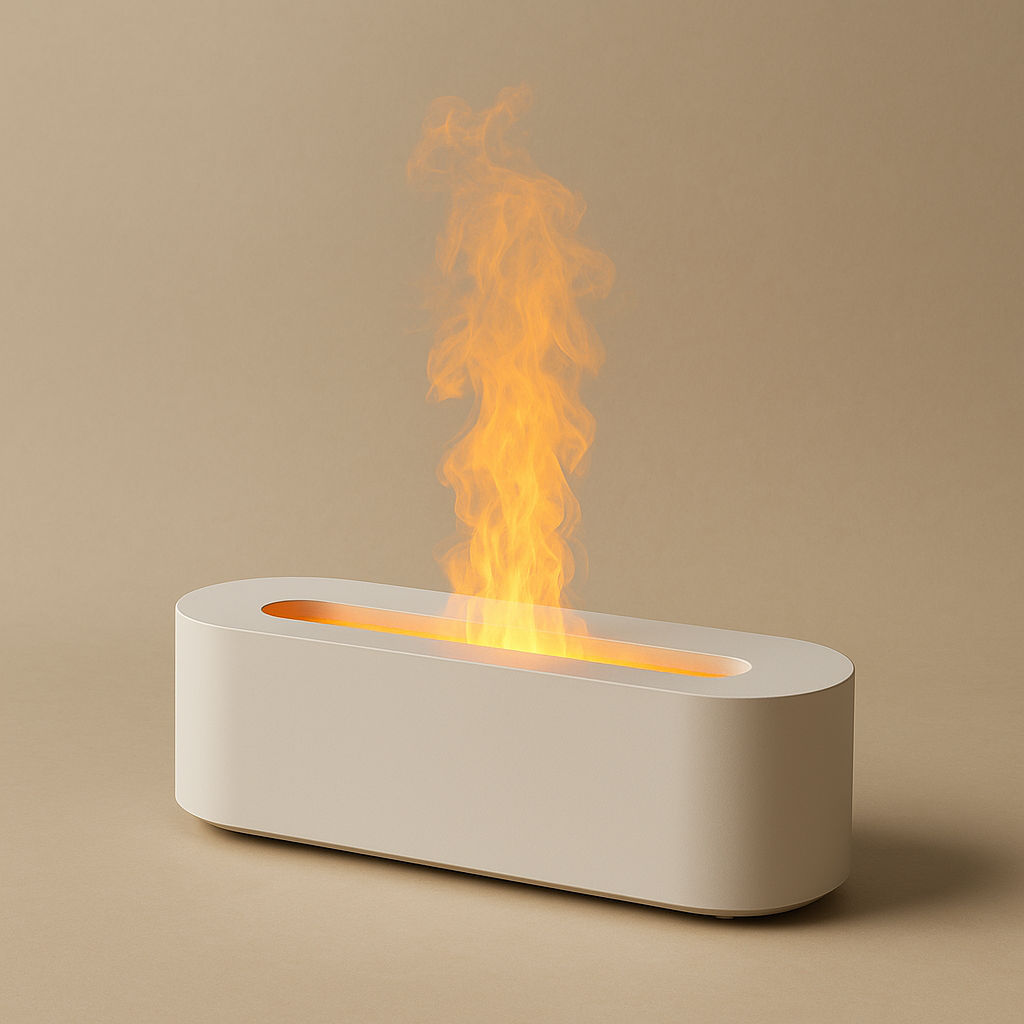 Humidificador con Llama Simulada